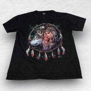 Caballo Large Graphic Double Sided T-Shirt